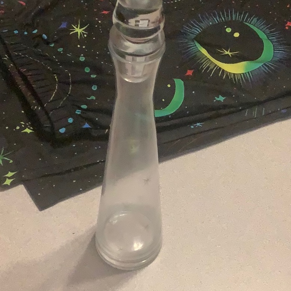 Clear Glass Vase